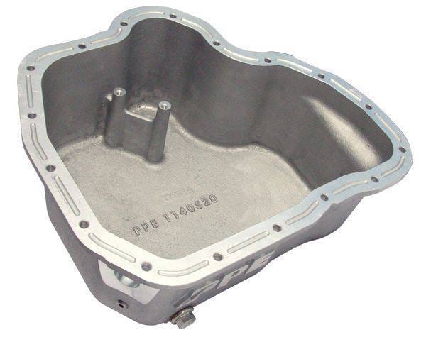 PPE Power High-Capacity Cast Aluminum Deep Engine Oil Pan - GM 6.6L Duramax (18 Hole) 2011-2016 - Raw - 114052100 thumbnail 3