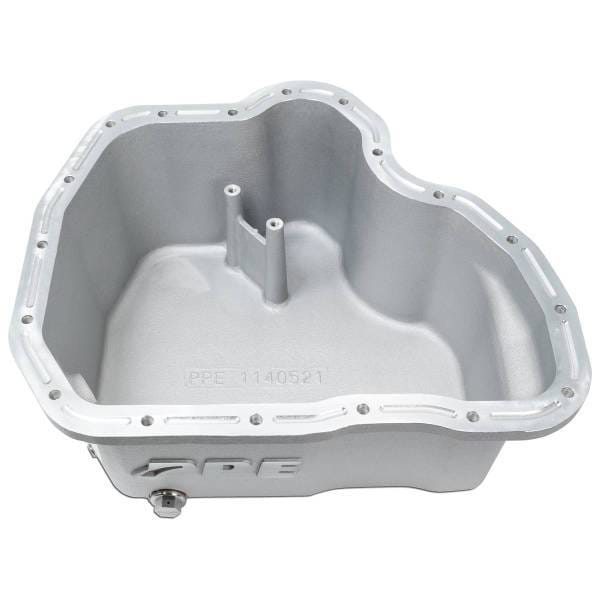 PPE Power High-Capacity Cast Aluminum Deep Engine Oil Pan - GM 6.6L Duramax (18 Hole) 2011-2016 - Raw - 114052100 thumbnail 7