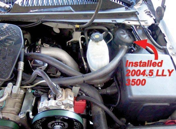 PPE Power Crankcase Ventilation Oil/Water Separation Kit - GM 6.6L Duramax 2007.5-2010 - 114027500 thumbnail 3