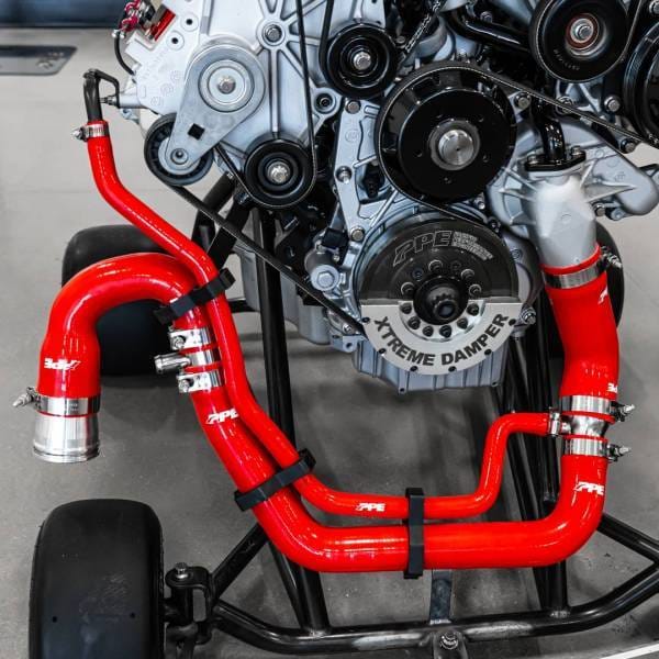 PPE Power Coolant Hose Kit - GM 6.6L Duramax 2006-2010 LBZ LMM - Black - 119020200 thumbnail 4