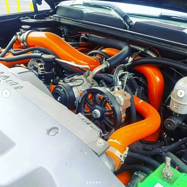 PPE Power Coolant Hose Kit - GM 6.6L Duramax 2006-2010 LBZ LMM - Orange - 119025200 thumbnail 3