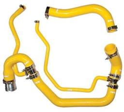 PPE Power Coolant Hose Kit - GM 6.6L Duramax 2006-2010 LBZ LMM - Yellow - 119024200