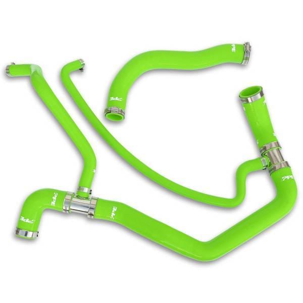 PPE Power Coolant Hose Kit - GM 6.6L Duramax 2001-2005 LB7 LLY - Green - 119023100