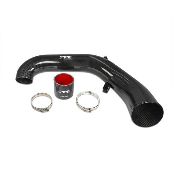 PPE Power Zilla Intake Tube Kit - GM 3.0L Duramax 2020-2025 - Carbon Fiber Weave - 115020360