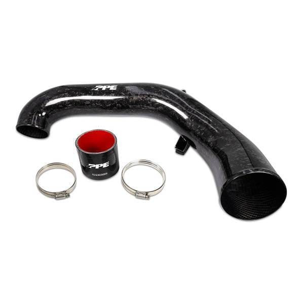 PPE Power Zilla Intake Tube - GM 3.0L Duramax 2020-2025  - Forged Carbon Fiber - 115020370
