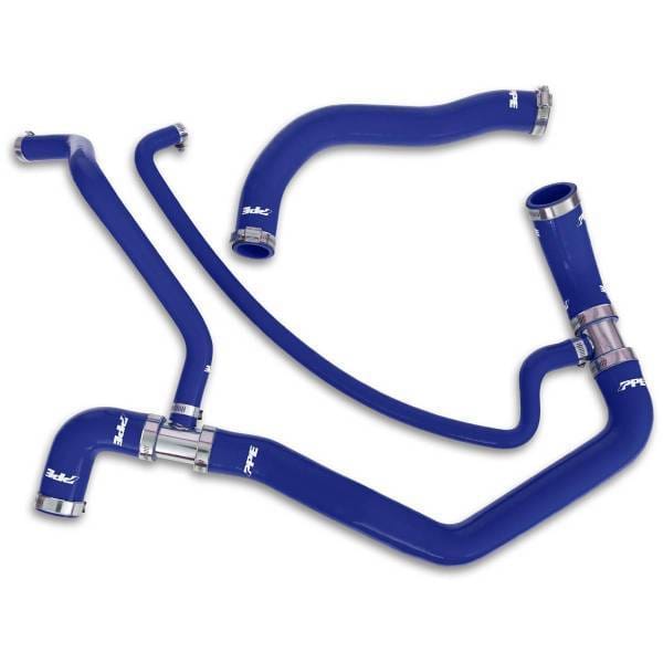 PPE Power Coolant Hose Kit - GM 6.6L Duramax 2001-2005 LB7 LLY - Blue - 119022100
