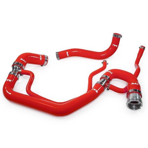 PPE Power Coolant Hose Kit - GM 6.6L Duramax 2006-2010 LBZ LMM - Red - 119021200