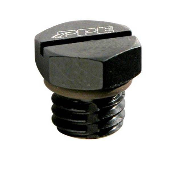 PPE Power Air Bleeder Screw - GM 6.6L Duramax 2001-2016 - Black - 513081100