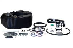 TITAN Fuel Tanks Spare Tire Auxiliary Fuel System - 4020208