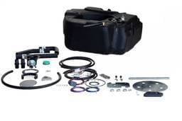TITAN Fuel Tanks Spare Tire Auxiliary Fuel System 30 Gallon - 4030203