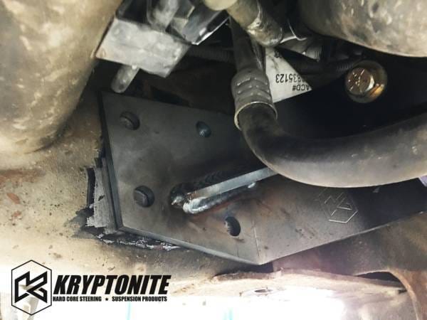 KRYPTONITE IDLER SUPPORT FRAME GUSSET GM HD 2001-2010 thumbnail 2