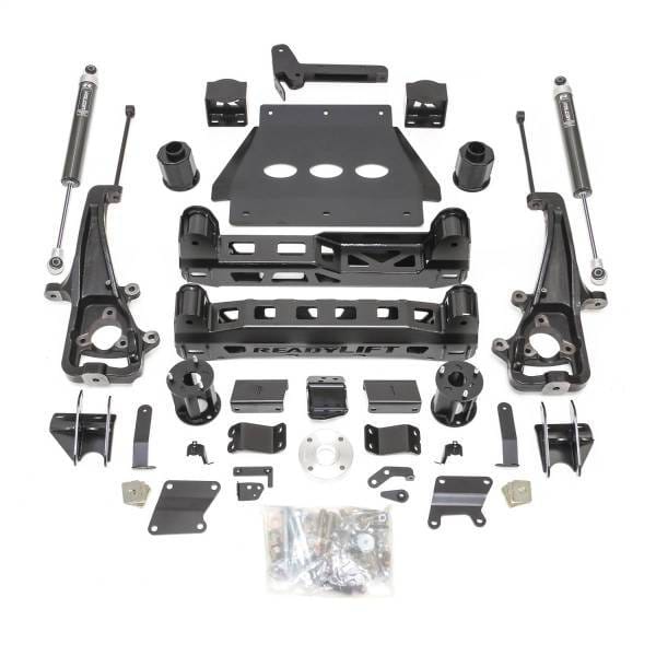 ReadyLift Big Lift Kit w/Shocks 6 in. Lift w/Falcon 1.1 Monotube Shocks w/Factory Air - 44-19621