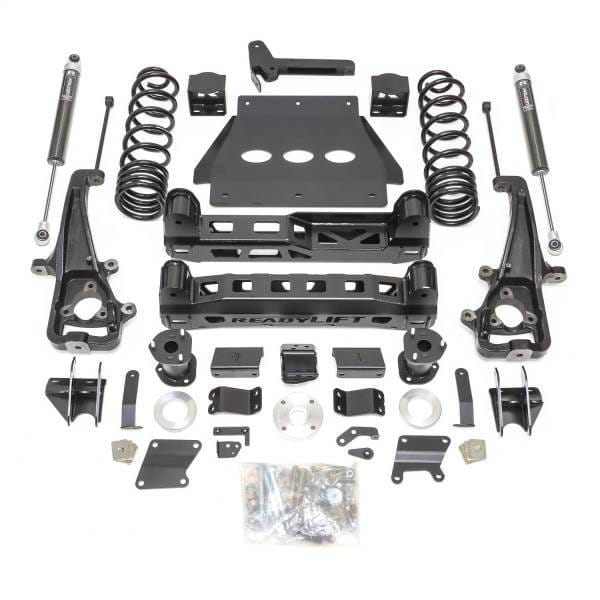 ReadyLift Big Lift Kit w/Shocks 6 in. Lift w/Falcon 1.1 Monotube Shock w/o Factory Air - 44-19601