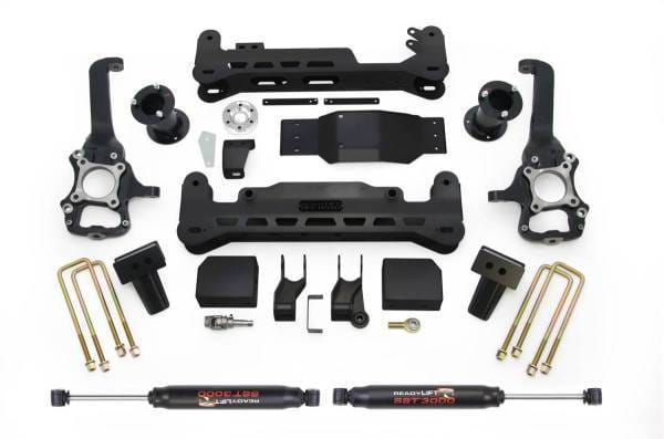 ReadyLift Big Lift Kit 7 in. Lift In Black Finish w/o Shocks - 44-2575-K