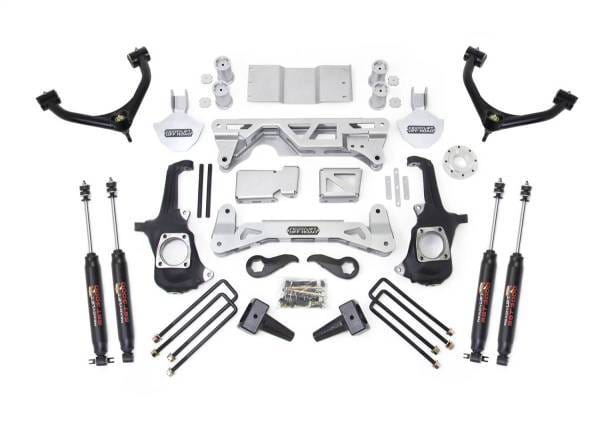 ReadyLift Big Lift Kit w/Shocks 7-8 in. Lift w/SST3000 Shocks Tube A Arms/Keys - 44-3070