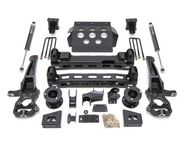 ReadyLift Big Lift Kit w/Shocks 6 in. Lift Rear Falcon 1.1 Monotube Shocks - 44-39605