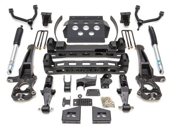 ReadyLift Big Lift Kit w/Shocks 8 in. Lift w/Upper Control Arms And Rear Bilstein Shocks - 44-3985