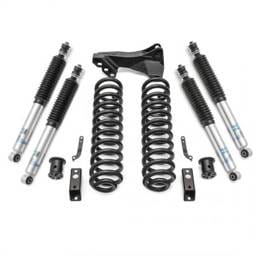 ReadyLift Coil Spring Leveling Kit 2.5 in. Front Lift Bilstein Front And Rear Shocks Incl. Track Bar Bracket - 46-2724