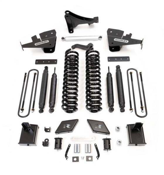 ReadyLift Coil Spring Lift Kit 7 in. Lift w/SST3000 Front/Rear Shocks w/Track Bar Bracket - 49-27700