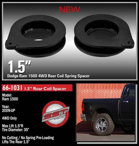 ReadyLift Coil Spring Spacer 1.5 in. Lift Steel Construction w/Black Coating Pair - 66-1031 thumbnail 2
