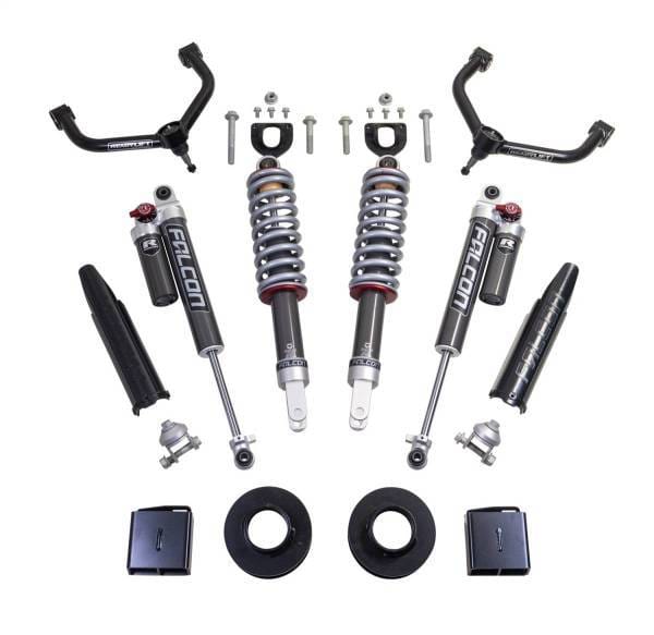 ReadyLift SST® Lift Kit w/Shocks 3.5 in. Front2.0 in. Rear Coil Spacer-Tube A-Arm [Non-Equipped Air Suspension] w/Falcon 2.1 Strut/Shock - 62-19340