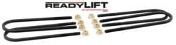 ReadyLift U-Bolt Kit 5 in. Lift Rear Incl. 4 Rnd M14 390mm Long U-Bolts/8 Crush Nuts For Use w/5 in. Rear Lift Blocks If Your Vehicle Has Camper Package - 67-2195UB