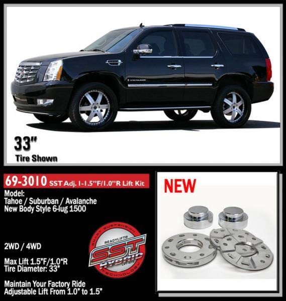 ReadyLift SST® Lift Kit 1.5 in. Front/1 in. Rear Lift - 69-3010 thumbnail 2