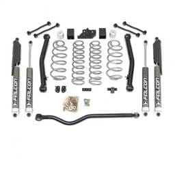 ReadyLift SST® Lift Kit Terrain Flex 2-Arm Kit w/Falcon 3.5 in. Rubicon 4.5 in. Sahara-Sport 2.1 Monotube Shocks - 69-6836