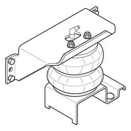 Firestone Ride-Rite F53 16K-22K Rear (08-12) Suspension Leveling Kit - 2170