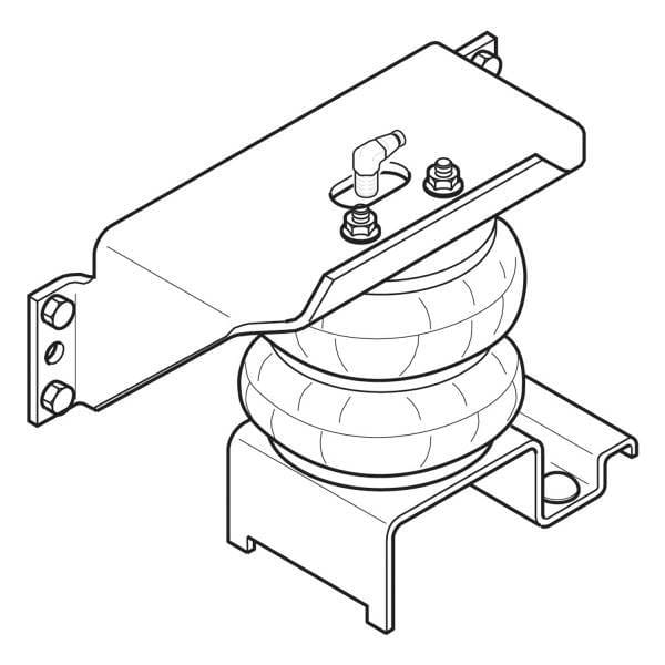 Firestone Ride-Rite F53 16K-22K Rear (08-12) Suspension Leveling Kit - 2170