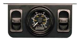 Firestone Ride-Rite Plastic Dual Electric Black Gauge Air Pressure Gauge - 2577
