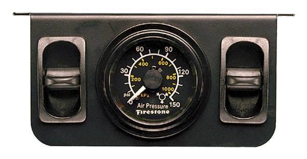 Firestone Ride-Rite Plastic Dual Electric Black Gauge Air Pressure Gauge - 2577