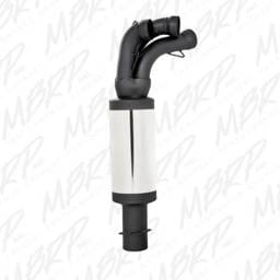 MBRP Exhaust Race MufflerBolt-on DesignPacked Muffler. - 1110415