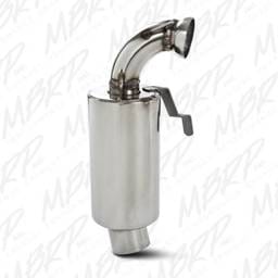 MBRP Exhaust Race MufflerBolt-on DesignPacked Muffler. - 1130210