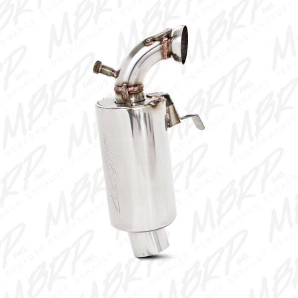 MBRP Exhaust Standard MufflerBolt-on DesignPacked Muffler. - 1150210