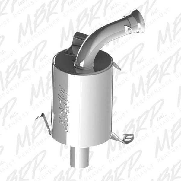 MBRP Exhaust Trail MufflerBolt-on DesignPacked Muffler. - 127T209