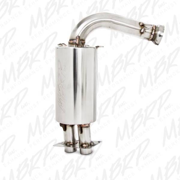 MBRP Exhaust Standard MufflerBolt-on DesignPacked Muffler. - 1190215