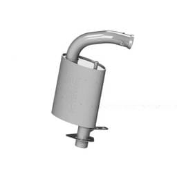 MBRP Exhaust Quiet Trail MufflerBolt-on DesignPacked Muffler. - 132Q106