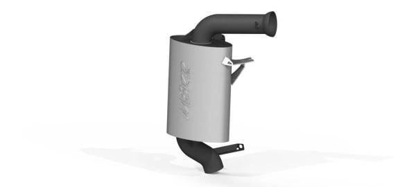 MBRP Exhaust Trail MufflerBolt-on DesignPacked Muffler. - 130T206