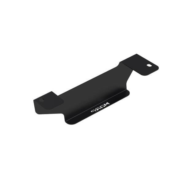 MBRP Exhaust Heat ShieldCharcoal Canister Repositioning KitBlack Coated - 131011