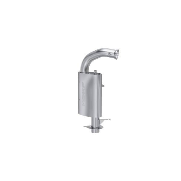 MBRP Exhaust Quiet Trail MufflerBolt-on DesignPacked Muffler. - 140Q106