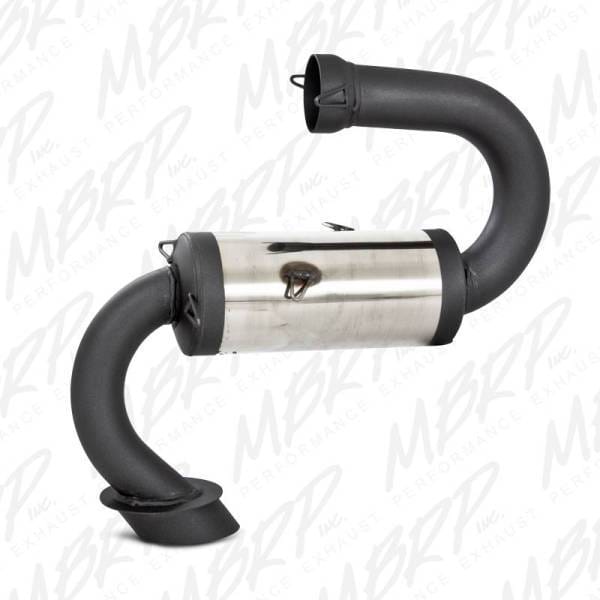 MBRP Exhaust Race MufflerBolt-on DesignPacked Muffler. - 4090210