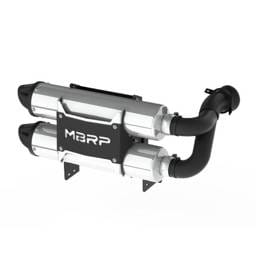 MBRP Exhaust Performance MufflerSpark Arrestors Included. Packed Muffler. - AT-9208PT