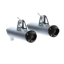 MBRP Exhaust Performance Muffler. Spark Arrestors Included. - AT-9207PT