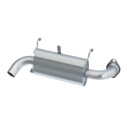 MBRP Exhaust Sport Muffler. Original Spark Arrestor Reused. - AT-9517SP