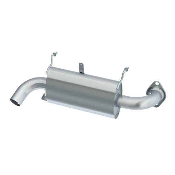 MBRP Exhaust Sport Muffler. Original Spark Arrestor Reused. - AT-9517SP