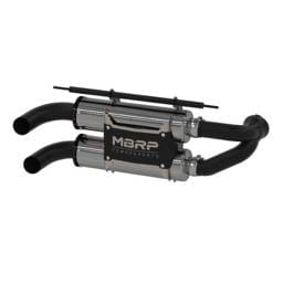 MBRP Exhaust Performance Muffler. Spark Arrestors Included. - AT-9515PT