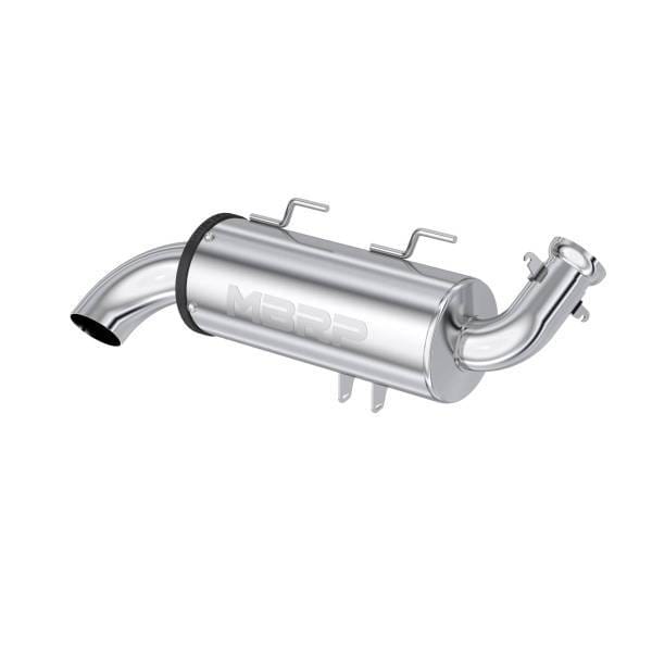 MBRP Exhaust Performance Muffler. Spark Arrestor Included. - AT-9526PT