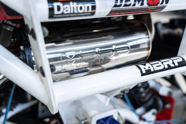MBRP Exhaust Performance Muffler. Spark Arrestor Included. - AT-9526PT thumbnail 3