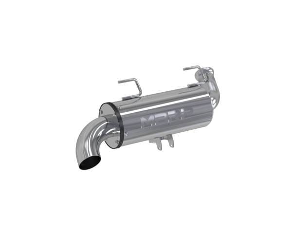 MBRP Exhaust Performance Muffler. Spark Arrestor Included. - AT-9525PT
